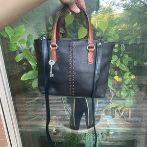 Leather Fossil purse